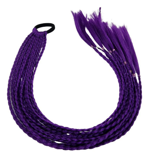 Violet Hair Mermaid Braid Extensions