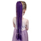 diy violet hair extension